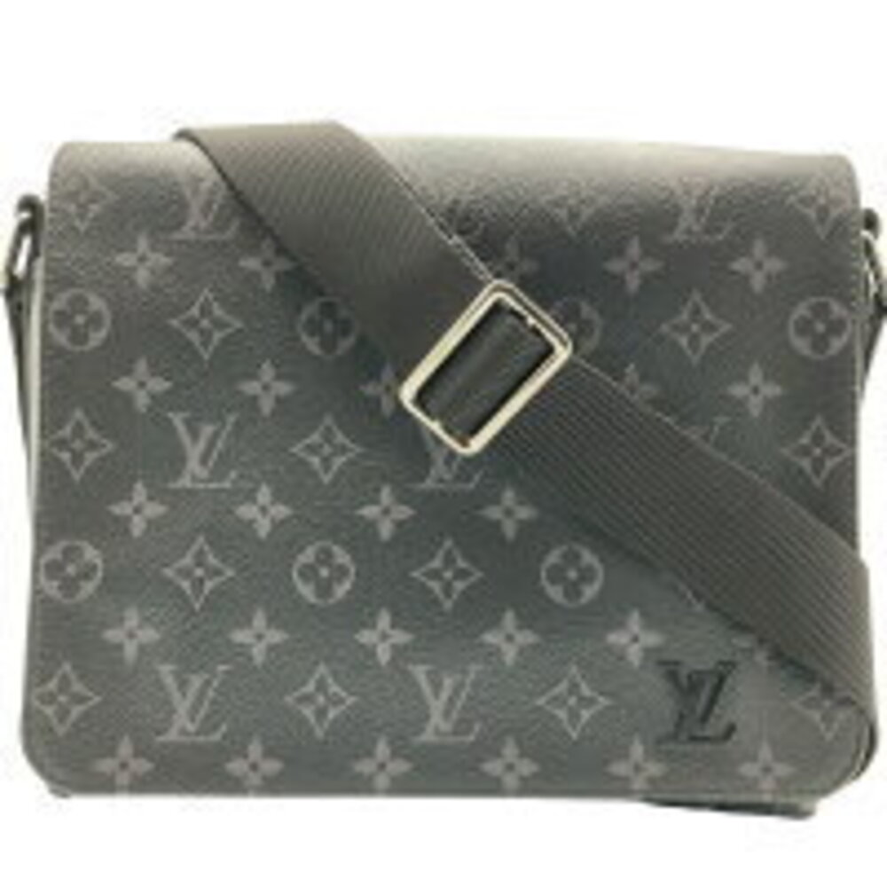 LOUIS VUITTON District NM Monogram Graphite Black Shoulder Bag Crossbody